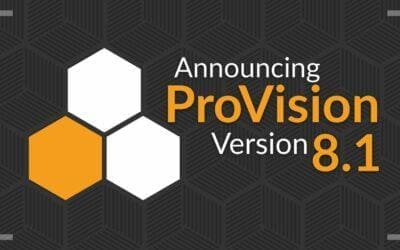 Announcing ProVision 8.1
